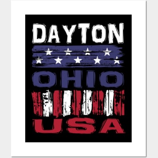 Dayton Ohio USA T-Shirt Posters and Art